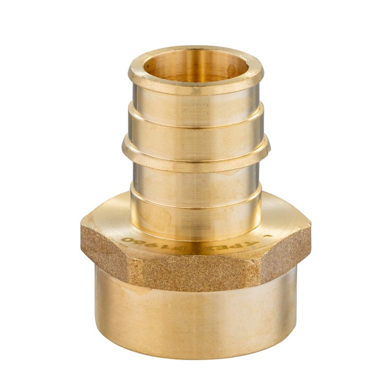 EFIELD (Pack of 5) EFIELD Pex A Full Flow Expansion Brass Fittings 3/4"x 3/4" Female NPT Adapter, ASTM F1960,(PEX1960028-5PCS) - Image 2